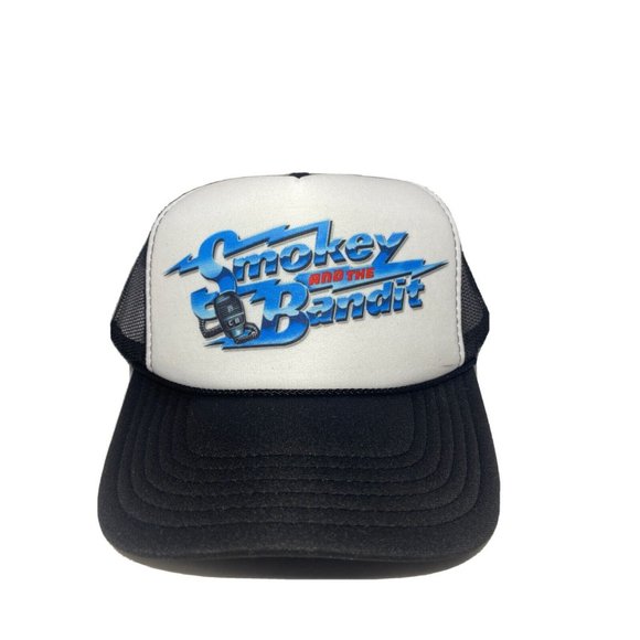 Smokey and the Bandit Trucker Hat Mesh Hat Vintage Style Snapback Hat - Picture 1 of 3